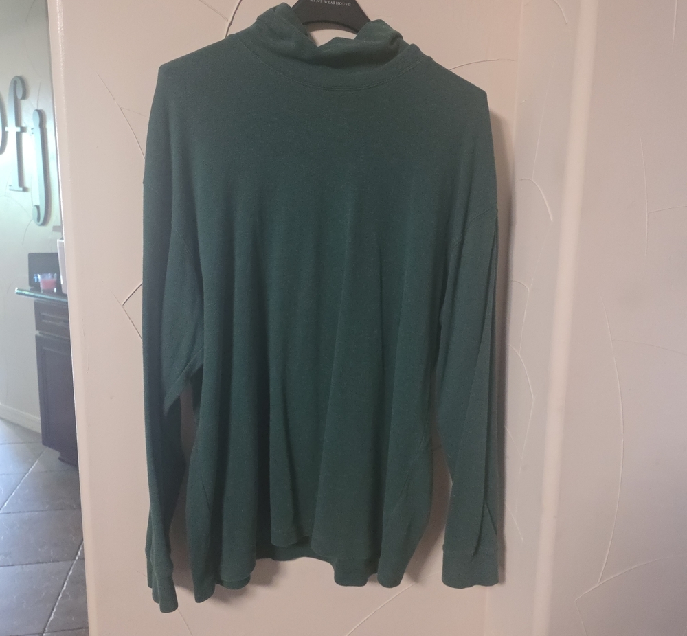 St. John's Bay Dark Green Turtleneck Sweater